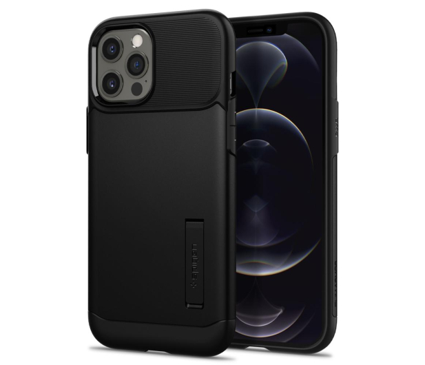 SPIGEN Etui Slim Armor do iPhone 12 Pro Max black - 1380795 - zdjęcie 3